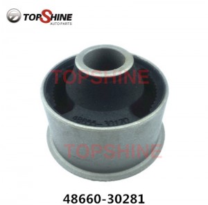 Car Rubber Parts Suspension Lower Arms Bushings for Toyota 48660-30281