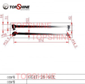 GE4T-28-60X Car Auto Parts Suspension Rear Lateral Control Rod For Mazda