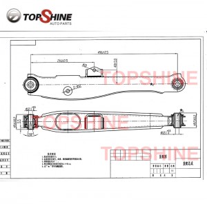 Car Auto Suspension Parts Control Arm Steering Arm For Mopar 05105272AE