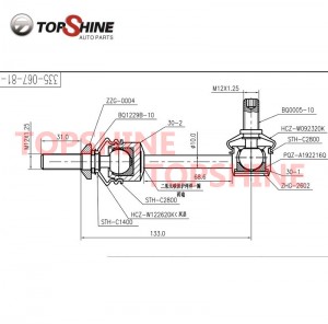 33506781537 Car Auto Parts Suspension Parts Stabilizer Links for For BMW