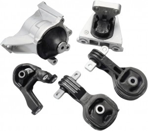 4pcs Motor Mounts Set Kit Compatible with 07-11 Honda CRV CR-V 2WD (2.4L Engine) Automatic Transmission