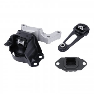 A7368,A7369,A4361 Trans Mount Set Compatible with 2012-2017 Nissan Versa. Fits Versa Note 1.6L 3Pc Engine Motor Mount Torque Strut Mount