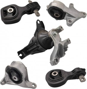 4pcs Motor Mounts Set Kit Compatible with 07-11 Honda CRV CR-V 2WD (2.4L Engine) Automatic Transmission