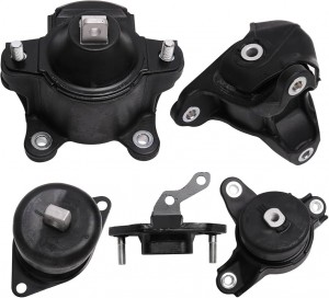 Engine Motor Mount Set Compatible with Fit 08-12 Honda Accord 2.4L /09-13 Acura TSX 2.4L AUTO 5pc A4565 A4572 A4570 A4584 A4561