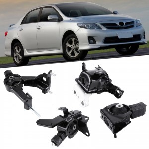 Engine Motor Mount and Transmission Mount Set of 6 Compatible with Honda Accord LX EX SE 2003 2004 2005 2006 2007 V6 3.0L GAS, Automatic Transmission, Replace# 50830SDBA04, 50810SDAA12