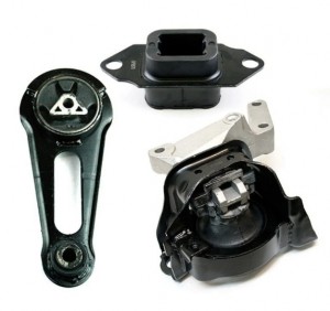 A7368,A7369,A4361 Trans Mount Set Compatible with 2012-2017 Nissan Versa. Fits Versa Note 1.6L 3Pc Engine Motor Mount Torque Strut Mount